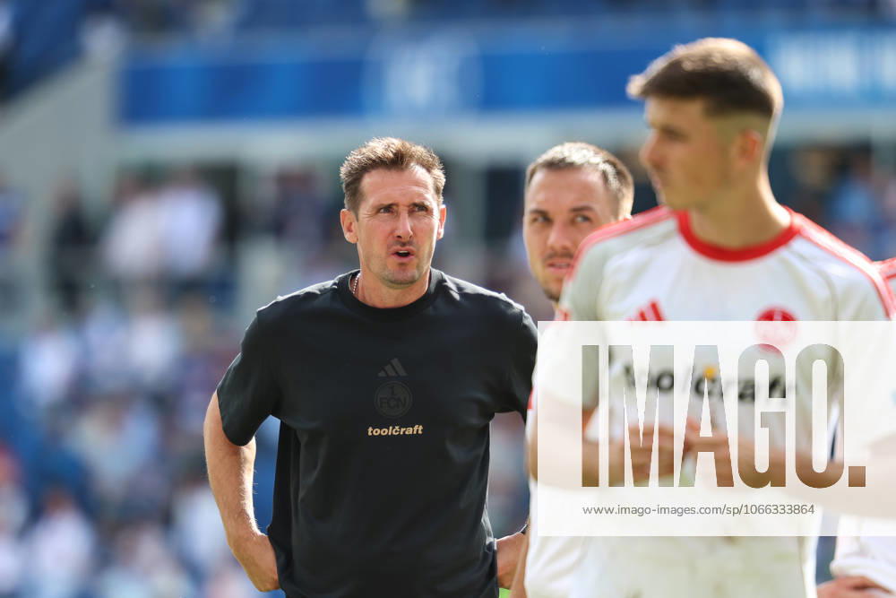 Miroslav Klose 1 FC Nuernberg, Head Coach after the match with the fans, GER, Karlsruher SC vs 1 FC Nuernberg, 2 Bundesliga, Matchday 5, 2025 2026, 13 09 2025, DFL REGULATES PROHIBIT ANY USE OF PHOTOGRAPHS AS IMAGE SEQUENCES AND OR QUASI VIDEO, GER, Karlsruher SC vs 1 FC Nuernberg, 2 Bundesliga, Matchday 5, 2025 2026, 13 09 2025 Karlsruhe