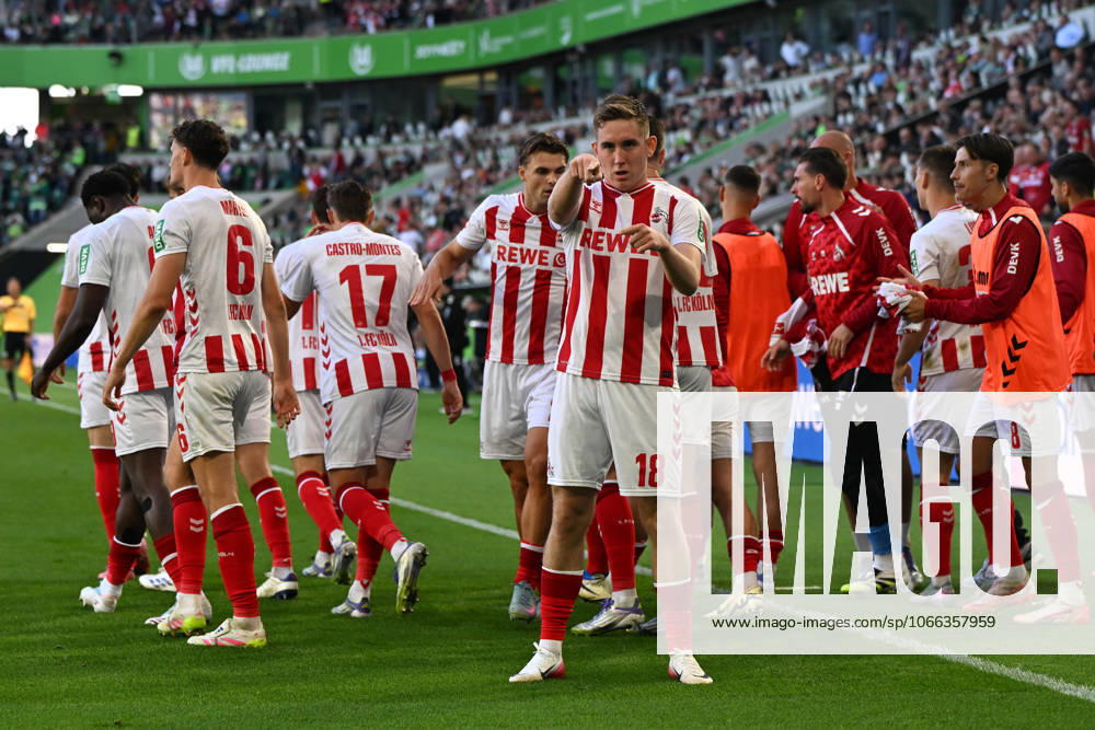 Isak Johannesson 1 FC Koeln celebrates after scoring his teams second goal during the Bundesliga match between VfL Wolfsburg and 1 FC Köln at Volkswagen Arena on September 13, 2025 in Wolfsburg, Germany, Germany Photo by Ralf Treese DeFodi Images Isak Johannesson 1 FC Koeln celebrates after scoring his teams second goal during the Bundesliga match between VfL Wolfsburg and 1 FC Köln at Volkswagen Arena on September 13, 2025 in Wolfsburg, Germany Photo by Ralf Treese DeFodi Images DFL regulations prohibit any use of photographs as image sequences and or quasi video Photo by Ralf Treese DeFodi Images
