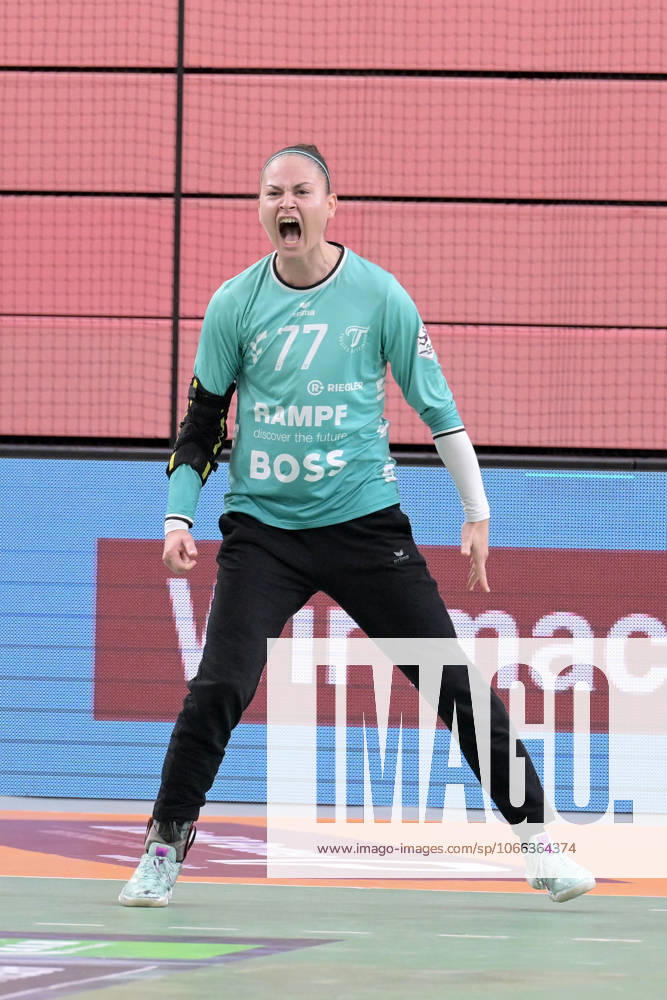 Sara Suba TusSies Metzingen, 77 in goal TusSies Metzingen vs BSV Sachsen Zwickau, Handball, Alsco HBF, 3 League Matchday, Season 2025 2026, 13 09 2025 TusSies Metzingen vs BSV Sachsen Zwickau, Handball, Alsco HBF, 3 League Matchday, Season 2025 2026, 13 09 2025 Tuebingen