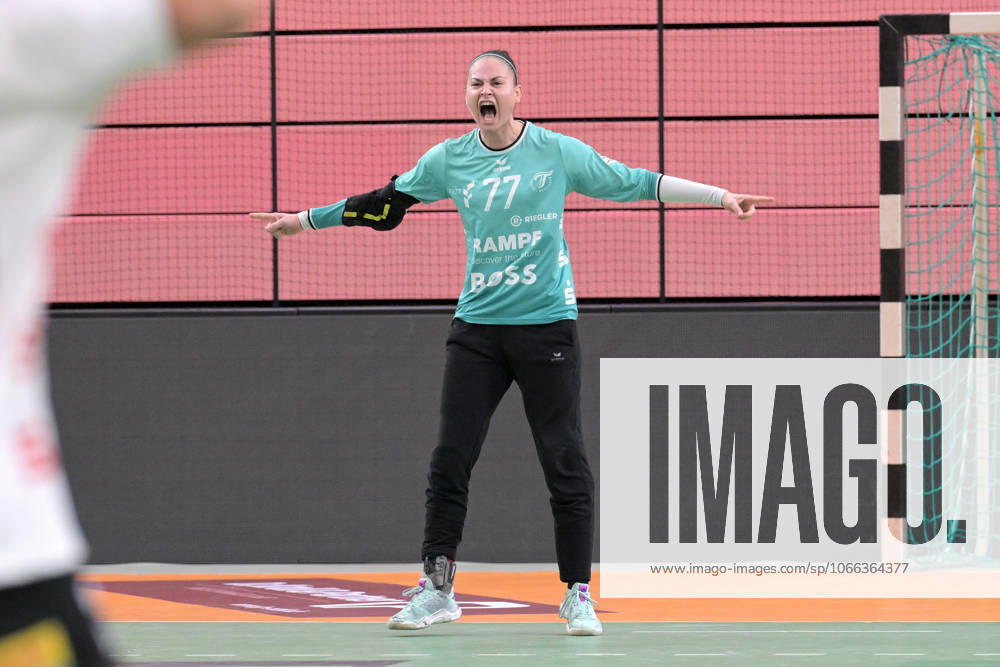 Sara Suba TusSies Metzingen, 77 in goal TusSies Metzingen vs BSV Sachsen Zwickau, Handball, Alsco HBF, 3 League Matchday, Season 2025 2026, 13 09 2025 TusSies Metzingen vs BSV Sachsen Zwickau, Handball, Alsco HBF, 3 League Matchday, Season 2025 2026, 13 09 2025 Tuebingen