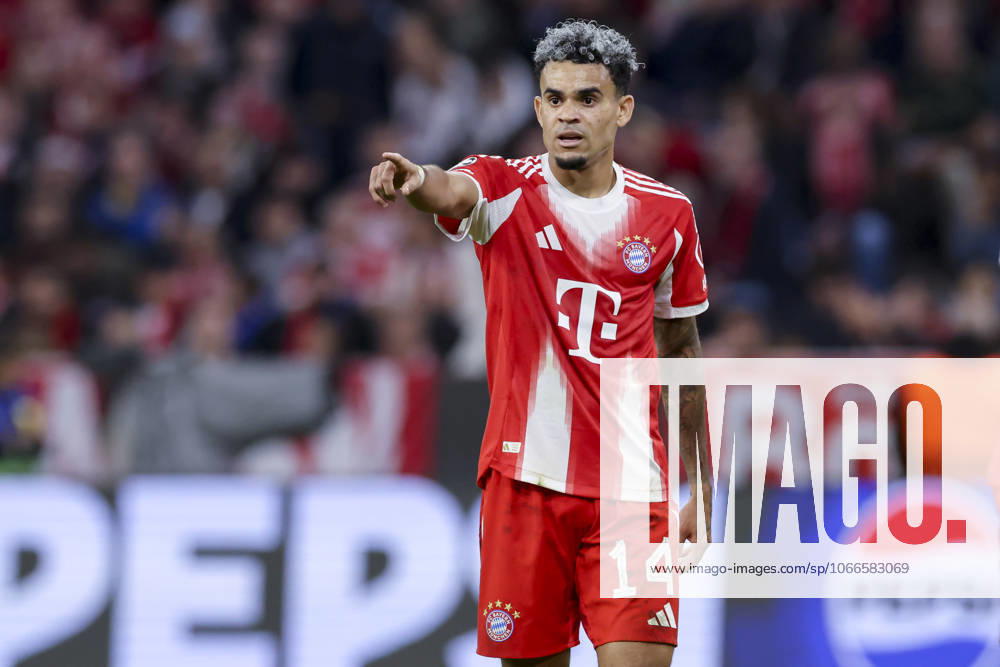 Luis Diaz FC Bayern Muenchen gestures, UEFA Champions League 2025 26 League Phase MD1, FC Bayern Munich v Chelsea FC, Football Arena Munich on September 17, 2025 in Munich, Germany Photo by Marco Steinbrenner DeFodi Images Luis Diaz FC Bayern Muenchen gestures, UEFA Champions League 2025 26 League Phase MD1, FC Bayern Munich v Chelsea FC, Football Arena Munich, September 17, 2025 in Munich, Germany Photo by Marco Steinbrenner DeFodi Images