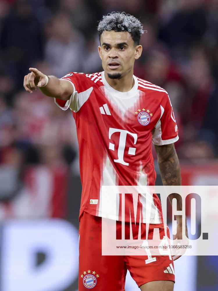 Luis Diaz FC Bayern Muenchen gestures, UEFA Champions League 2025 26 League Phase MD1, FC Bayern Munich v Chelsea FC, Football Arena Munich on September 17, 2025 in Munich, Germany Photo by Marco Steinbrenner DeFodi Images Luis Diaz FC Bayern Muenchen gestures, UEFA Champions League 2025 26 League Phase MD1, FC Bayern Munich v Chelsea FC, Football Arena Munich, September 17, 2025 in Munich, Germany Photo by Marco Steinbrenner DeFodi Images