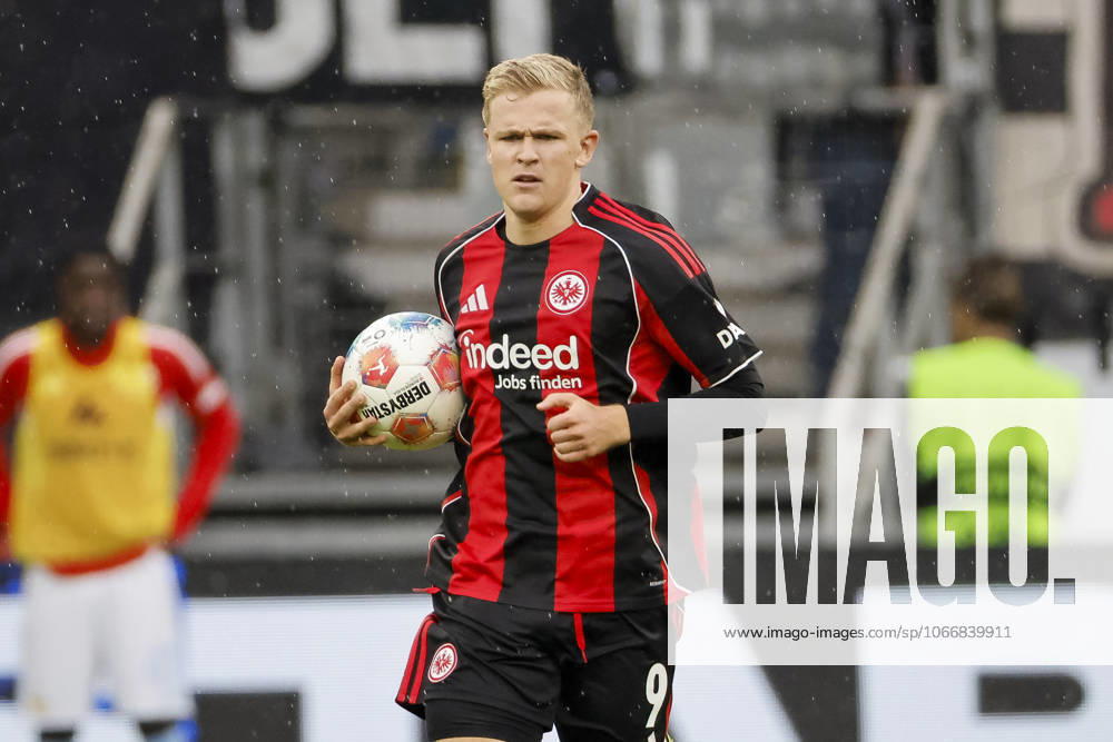 Jonathan Burkardt Eintracht Frankfurt, 09 , Germany, Football, 1 Bundesliga, 4 Matchday, 2025 2026, Eintracht Frankfurt vs 1 FC Union Berlin, 21 09 2025, Deutsche Bank Park, Frankfurt am Main, Germany Frankfurt am Main Deutsche Bank Park Hessen Germany
