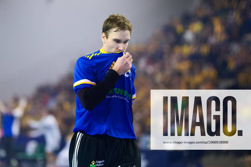 2025.09.25 Kielce Pilka reczna , Liga Mistrzow EHF , sezon 2025 26 Industria Kielce - Fuechse Berlin N z Klemen Ferlin Foto Tomasz Fafara PressFocus 2025.09.25 Kielce Handball , EHF Champions League , 2025 2026 season Industria Kielce - Fuechse Berlin Klemen Ferlin Credit: Tomasz Fafara PressFocus NEWSPIX.PL --- newspix.pl