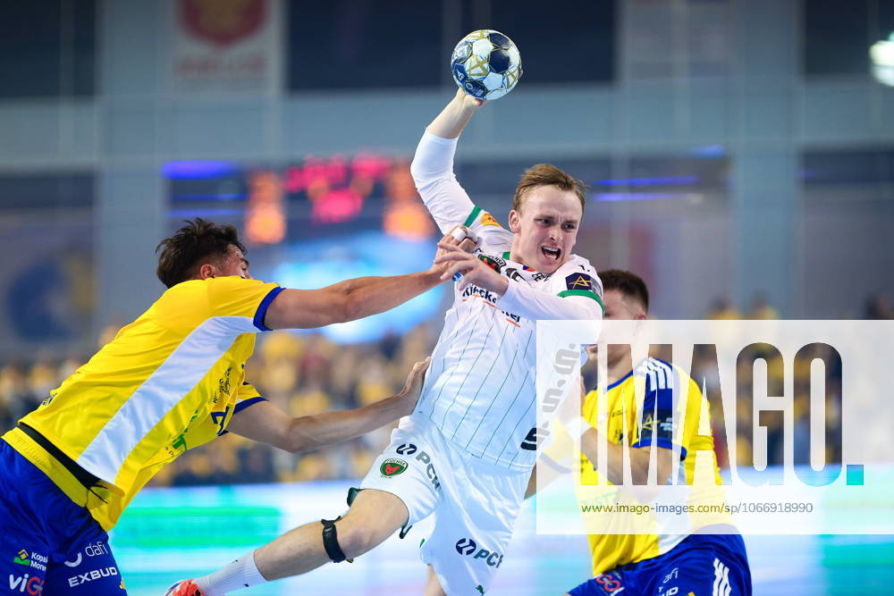 2025.09.25 Kielce Pilka reczna , Liga Mistrzow EHF , sezon 2025 26 Industria Kielce - Fuechse Berlin N z Tobias Grondahl Foto Tomasz Fafara PressFocus 2025.09.25 Kielce Handball , EHF Champions League , 2025 2026 season Industria Kielce - Fuechse Berlin Tobias Grondahl Credit: Tomasz Fafara PressFocus NEWSPIX.PL --- newspix.pl