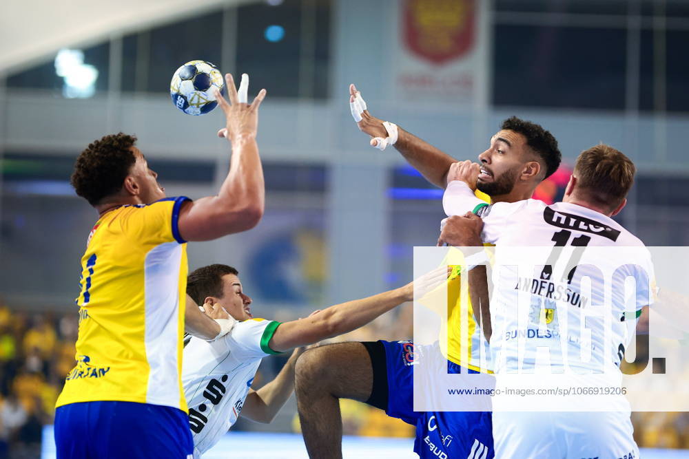 2025.09.25 Kielce Pilka reczna , Liga Mistrzow EHF , sezon 2025 26 Industria Kielce - Fuechse Berlin N z Hassan Kaddah Foto Tomasz Fafara PressFocus 2025.09.25 Kielce Handball , EHF Champions League , 2025 2026 season Industria Kielce - Fuechse Berlin Hassan Kaddah Credit: Tomasz Fafara PressFocus NEWSPIX.PL --- newspix.pl