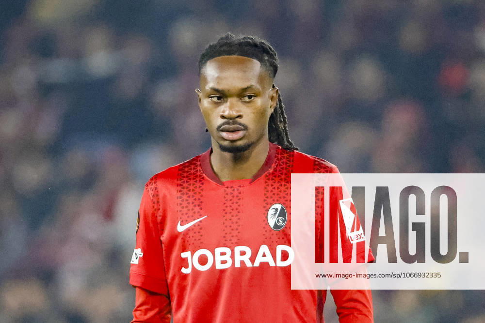 Jordy Makengo SC Freiburg, 33 , Germany, Football, UEFA Europa League, 1 Matchday, 2025 2026, SC Freiburg vs FC Basel, 24 09 2025, Stadion am Wolfswinkel, Freiburg im Breisgau, Germany Freiburg im Breisgau Stadion am Wolfswinkel Baden Württemberg Germany