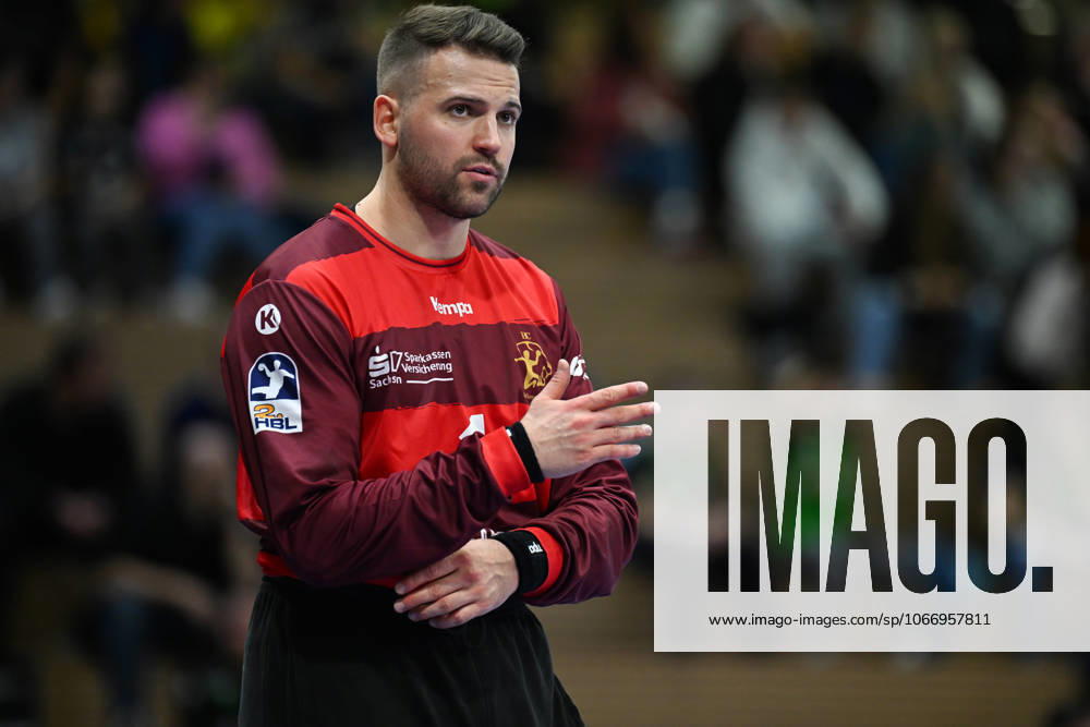 Marino Mallwitz HC Elbflorenz 2006, 1 HC Elbflorenz 2006 vs VfL Luebeck Schwartau, 2 Handball Bundesliga Herren, Spielzeit 2025 2026, 26 09 2025 HC Elbflorenz 2006 vs VfL Luebeck Schwartau, 2 Handball Bundesliga Herren, Spielzeit 2025 2026, 26 09 2025 Dresden