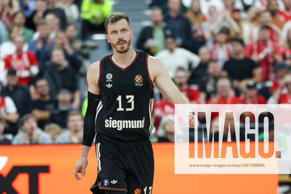 Andreas Obst FC Bayern Basketball, 13 , GER, FC Bayern Basketball vs Crvena Zvezda Meridianbet Red Star Belgrade, Basketball, Euroleague, Matchday 2, Season 2025 2026, 02 10 2025, GER, FC Bayern Basketball vs Crvena Zvezda Meridianbet Red Star Belgrade, Basketball, Euroleague, Matchday 2, Season 2025 2026, 02 10 2025 Munich