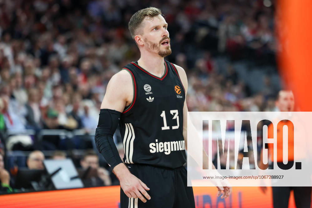 Andreas Obst FC Bayern Basketball, 13, GER, FC Bayern Basketball vs Crvena Zvezda Meridianbet Red Star Belgrade, Basketball, Euroleague, Matchday 2, Season 2025 2026, 02 10 2025, GER, FC Bayern Basketball vs Crvena Zvezda Meridianbet Red Star Belgrade, Basketball, Euroleague, Matchday 2, Season 2025 2026, 02 10 2025 Munich