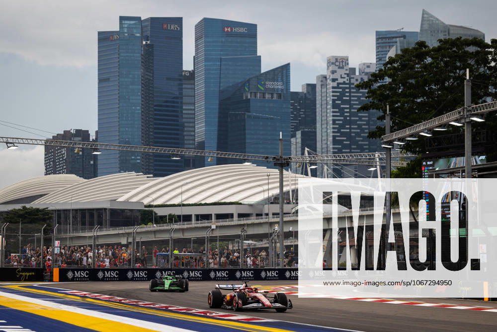 F1 - SINGAPORE GRAND PRIX 2025 16 LECLERC Charles (mco), Scuderia Ferrari SF-25, action during the 2025 Formula 1 Singapore Grand Prix, 18th round of the 2025 FIA Formula One World Championship, WM, Weltmeisterschaft from October 3 to 5, 2025 on the Marina Bay Street Circuit, in Singapore - SingaporeSingapore