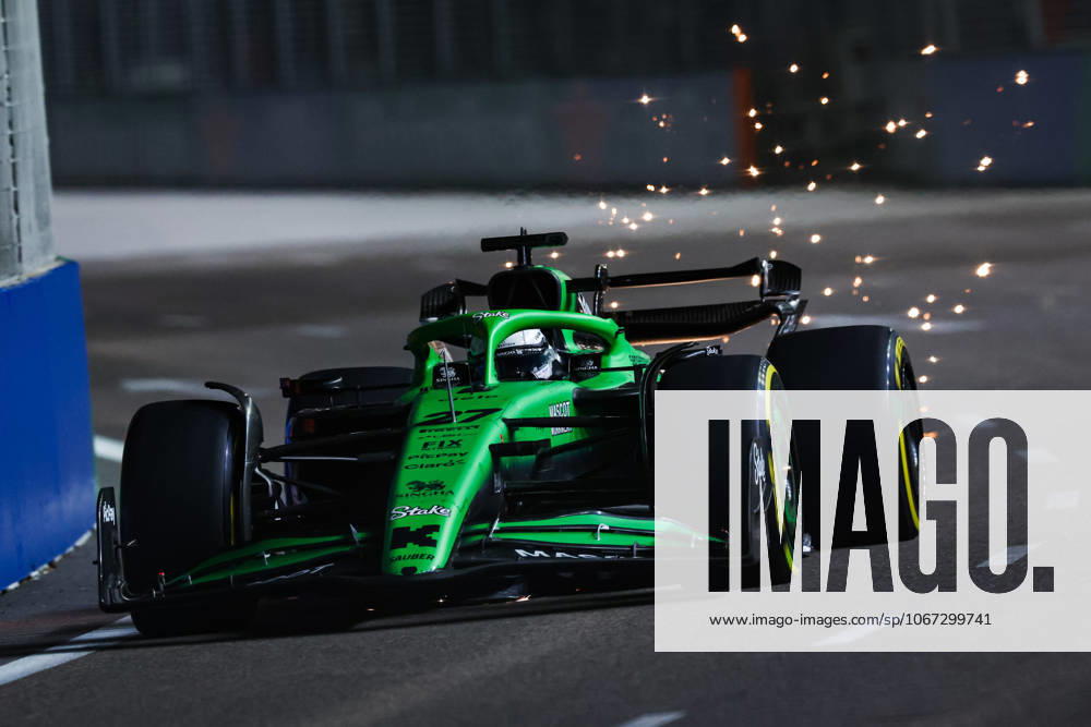 F1 - SINGAPORE GRAND PRIX 2025 27 HULKENBERG Nico (ger), Stake F1 Team Kick C45, action during the 2025 Formula 1 Singapore Grand Prix, 18th round of the 2025 FIA Formula One World Championship, WM, Weltmeisterschaft from October 3 to 5, 2025 on the Marina Bay Street Circuit, in Singapore - SingaporeSingapore