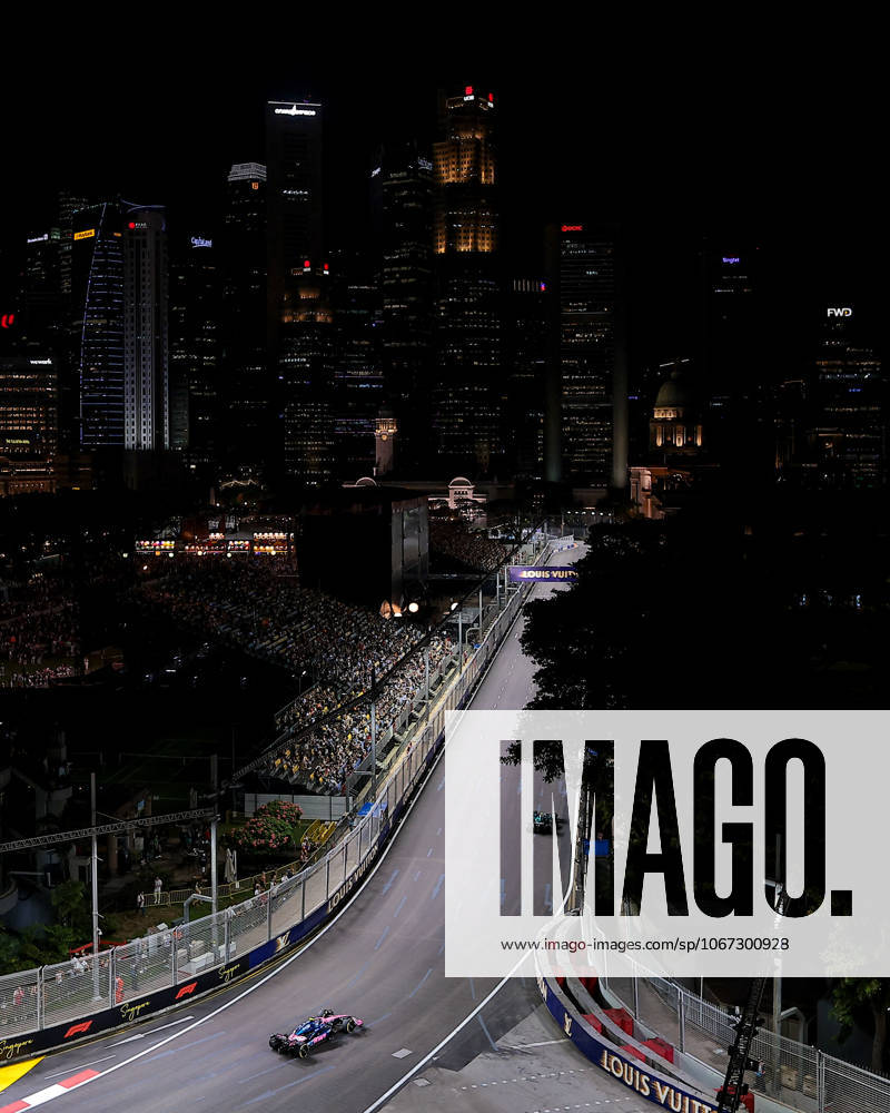 F1 - SINGAPORE GRAND PRIX 2025 43 COLAPINTO Franco (arg), Alpine F1 Team A525, action during the 2025 Formula 1 Singapore Grand Prix, 18th round of the 2025 FIA Formula One World Championship, WM, Weltmeisterschaft from October 3 to 5, 2025 on the Marina Bay Street Circuit, in Singapore - SingaporeSingapore