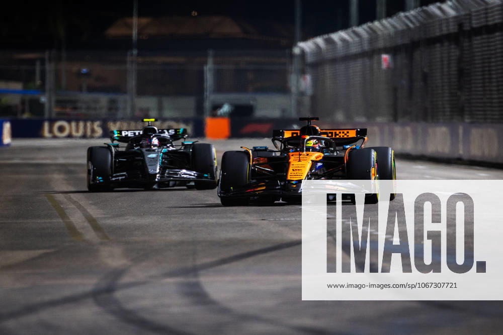 Marina Bay Street Circuit, Singapore, Singapore. 3.October.2025; Oscar Piastri of Australia and McLaren F1 Team during Free Practice 2 Formula One Singapore Grand Prix aflo_305775294
