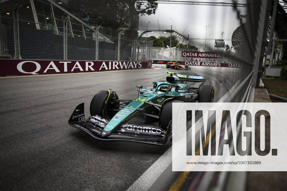 F1 - SINGAPORE GRAND PRIX 2025 14 ALONSO Fernando (spa), Aston Martin F1 Team AMR24, action during the 2025 Formula 1 Singapore Grand Prix, 18th round of the 2025 FIA Formula One World Championship, WM, Weltmeisterschaft from October 3 to 5, 2025 on the Marina Bay Street Circuit, in Singapore - SingaporeSingapore