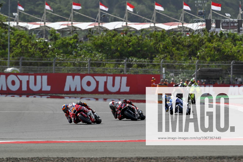 MOTO - MOTO GP - GRAND PRIX OF INDONESIA 2026 10 MARINI Luca (ita), Honda Team, Honda RC213V, action with 72 BEZECCHI Marco (ita), Aprilia Racing Team Gresini, Aprilia RS-GP 2025 during the 2025 MotoGP Pertamina Grand Prix of Indonesia on the Mandalika circuit from October 3 to 5, At West Nusa Tenggara, Indonesia - West Nusa TenggaraIndonesia