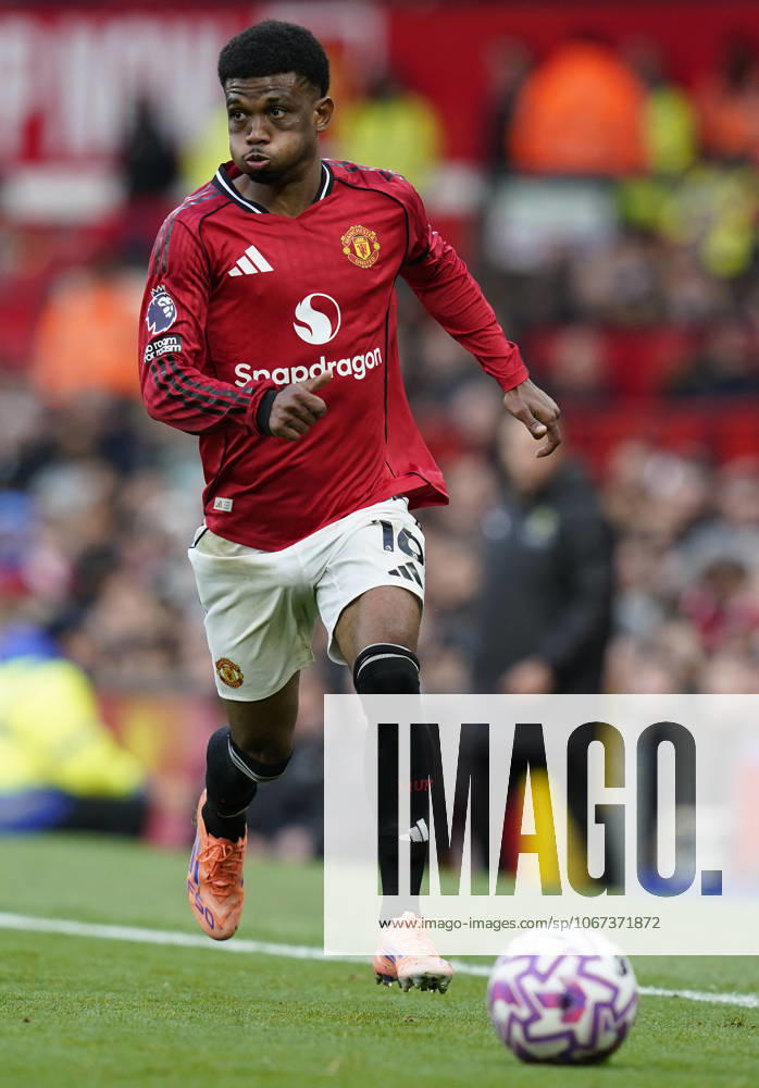 Manchester, England, 4th October 2025. Amad Diallo of Manchester United, ManU during the Manchester United vs Sunderland Premier League match at Old Trafford, Manchester. Picture credit should read: Andrew Yates Sportimage . SPI_055_AY_MAN_UTD_SUN SPI-4195-0068