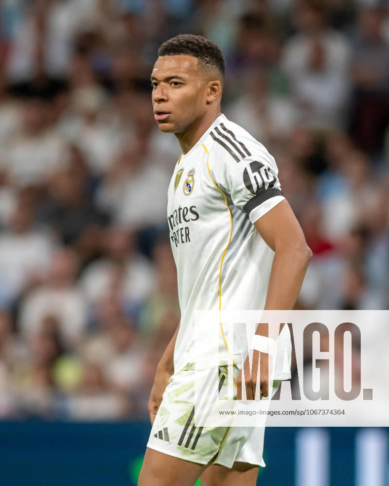 REAL MADRID CF v VILLARREAL CF. LA LIGA 2025 2026. ROUND 8. Real Madrid CFs Kylian Mbappe during La Liga match. October 4, 2025. (ALTERPHOTOS Jorge Ropero) MadridSpain