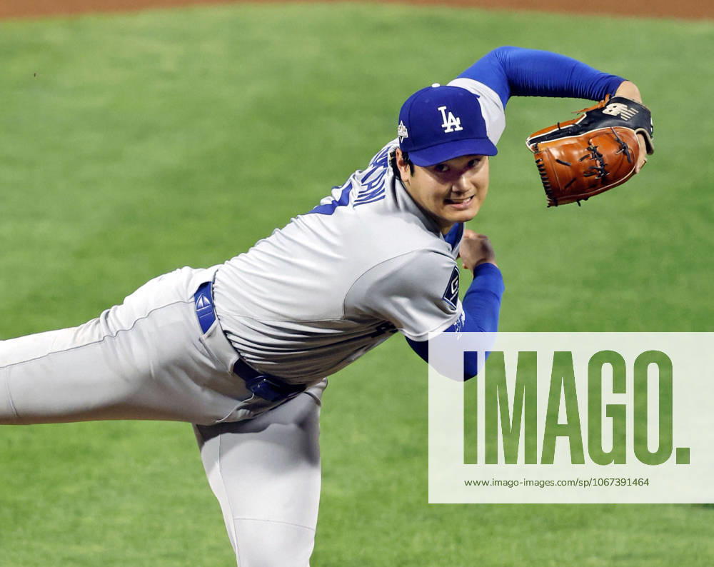Baseball: Division Series between Dodgers and Phillies Los Angeles Dodgers two-way player Shohei Ohtani starts in Game 1 of the Division Series against the Philadelphia Phillies at Citizens Bank Park in Philadelphia on Oct. 4, 2025. A14AA0004911447P