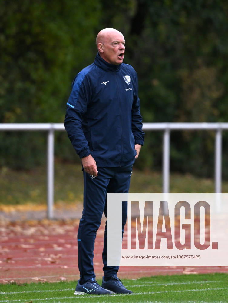 Coach Uwe Rösler VfL Bochum 09 10 2025, Football 2 Bundesliga, Season 2025 2026, Test match, VfL Bochum Alemannia Aachen 3 3 Bochum North Rhine-Westphalia Germany Team2