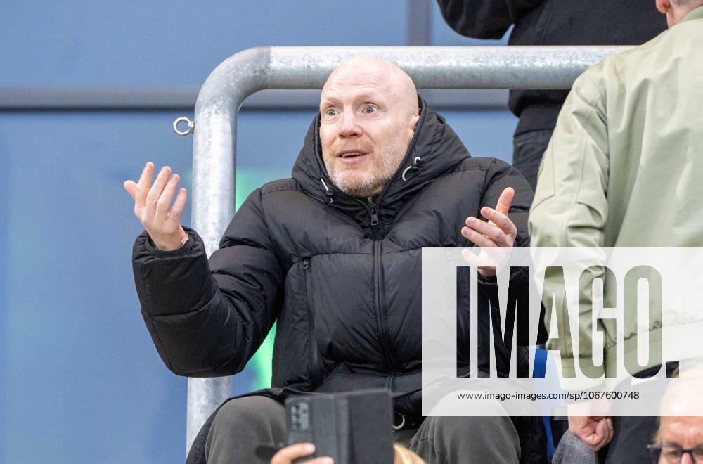Soccer, Youth, Season 2025 26, U21, European Championship Qualification Group F 4 Matchday in Jena Germany Greece, Matthias Sammer Advisor to the Management, Borussia Dortmund in the stands, 10 10 2025,