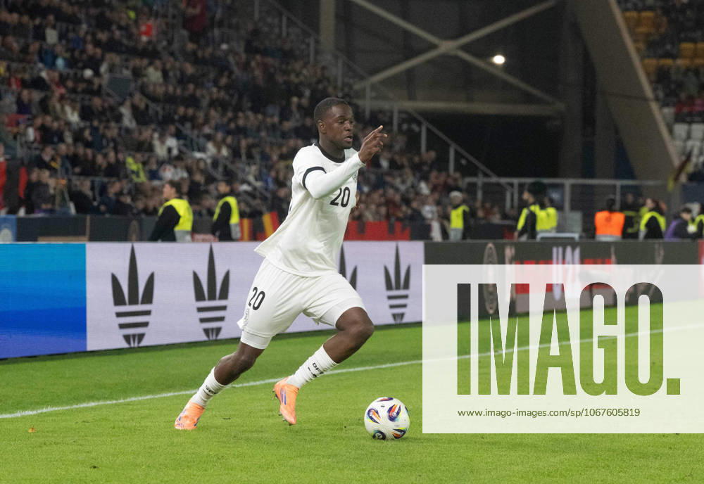 Soccer, Youth, Season 2025 26, U21, European Championship Qualification Group F 4 Matchday in Jena Germany Greece, Ilyas Ansah U21, Germany , 10 10 2025,