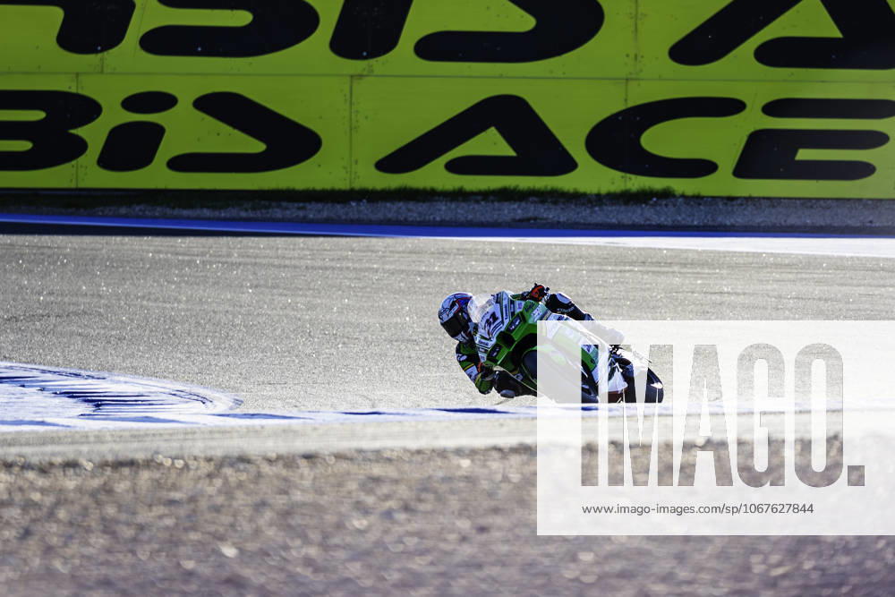 Garrett Gerloff in action during the WorldSBK Championship Free Practice 3 at the Estoril Circuit, Portugal, on October 11, 2025. Cascais Portugal - ZUMAr200 20251011_zsp_r200_017