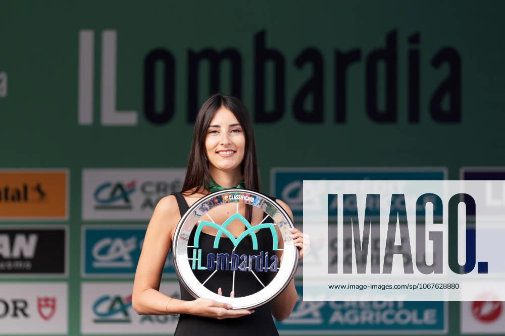 The trophy during the 119th edition of the Il Lombardia, Tour of Lombardy cycling race, a 241 km one day race from Como to Bergamo on October 11, 2025, Italy.