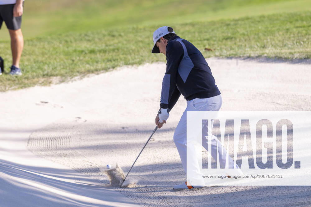 DARIUS VAN DRIEL during the matchday of the Open de EspaoÂ±a presented by Madrid, held at the Club de Campo Villa de Madrid on October 11, 2025, in Madrid, Spain. Madrid Spain - ZUMAc312 20251011_zsp_c312_010