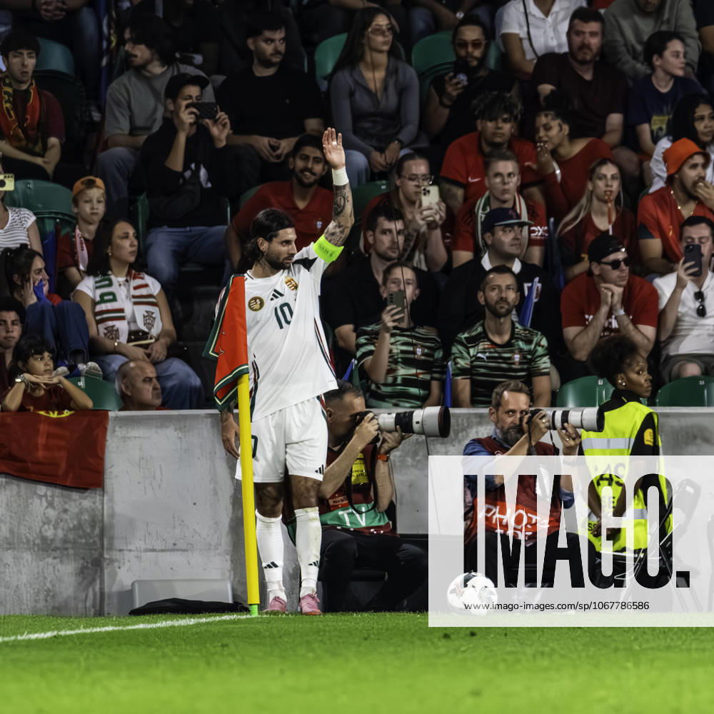 Dominik Szoboszlai (C) of Hungria ,during the qualifying for the FIFA World Cup, WM, Weltmeisterschaft, Fussball 26, between Portugal vs Hungria at Alvalade Stadium, Lisbon, on October 14th, 2025 Lisbon Portugal - ZUMAr200 20251014_zsp_r200_016