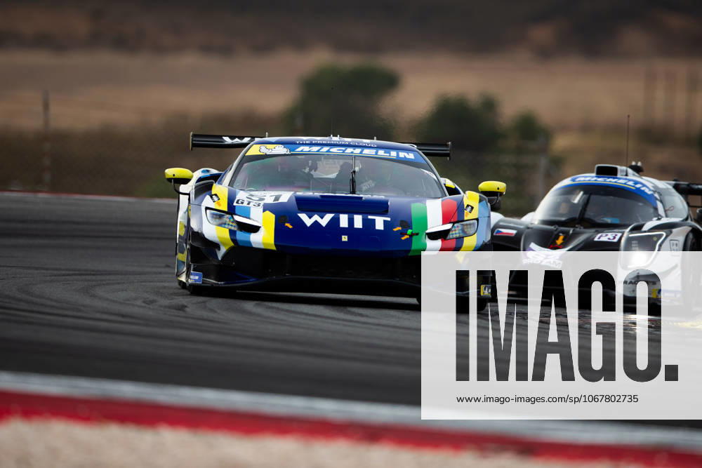 AUTO - MLC 2025 - PORTIMAO 51 COZZI Alessandro (mon), DONNO Eliseo (ita), AF Corse, Ferrari 296 GT3, LM GT3, action during the 6th round of the 2025 Michelin Le Mans Cup on the Autodromo Internacional do Algarve from October 16 to 18, 2025 in Portimao, Portugal -