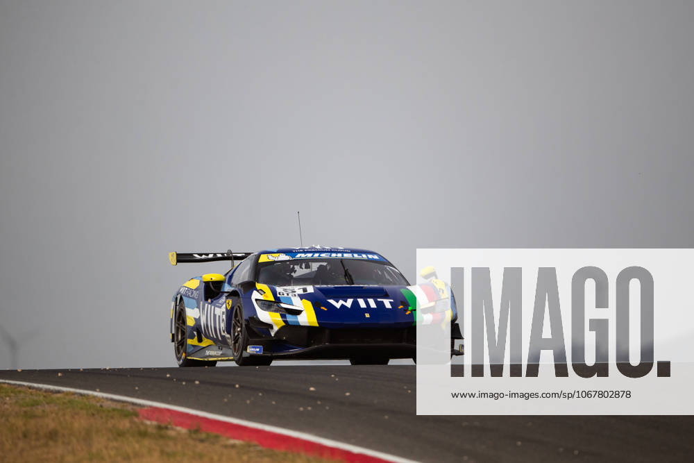 AUTO - MLC 2025 - PORTIMAO 51 COZZI Alessandro (mon), DONNO Eliseo (ita), AF Corse, Ferrari 296 GT3, LM GT3, action during the 6th round of the 2025 Michelin Le Mans Cup on the Autodromo Internacional do Algarve from October 16 to 18, 2025 in Portimao, Portugal -