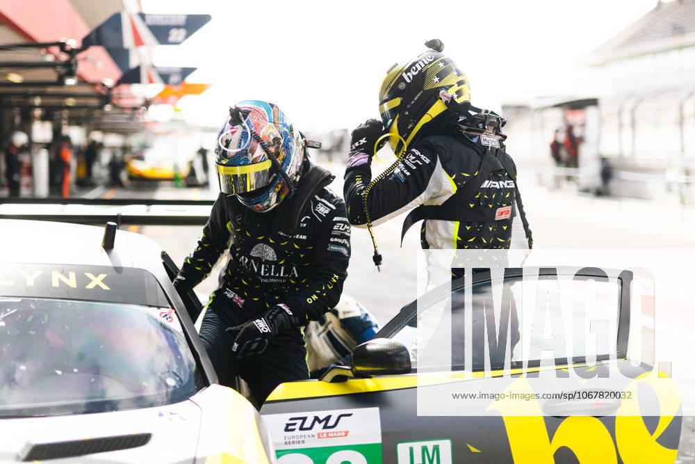 AUTO - ELMS - 4 HOURS OF PORTIMAO 2025 BERRY Martin (sgp), Iron Lynx, Mercedes-AMG GT3 Evo, LMGT3, portrait HANAFIN Lorcan (gbr), Iron Lynx, Mercedes-AMG GT3 Evo, LMGT3, portrait during the 4 Hours of Portimao, 6th round of the 2025 European Le Mans Series on the Autodromo Internacional do Algarve from October 16 to 18, 2025 in Portimao, Portugal -