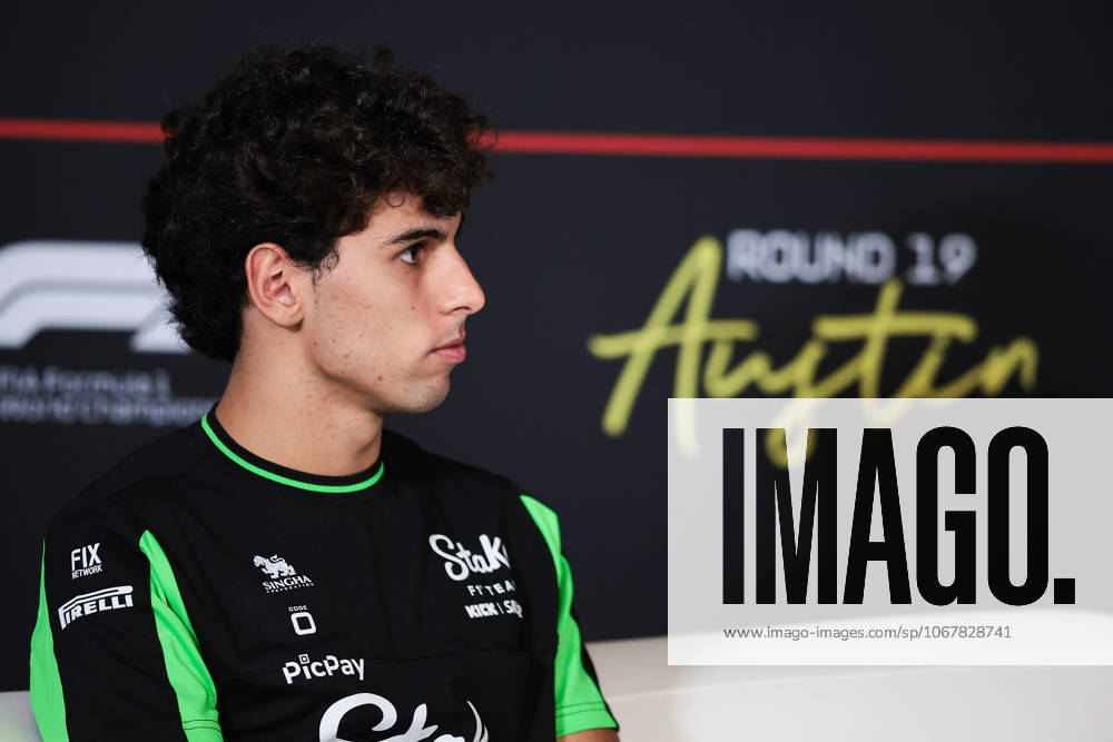 F1 - UNITED STATES GRAND PRIX 2025 BORTOLETO Gabriel (bra), Stake F1 Team Kick C45, portrait press conference, PK, Pressekonferenz during the 2025 Formula 1 United States Grand Prix, 19th round of the 2025 FIA Formula One World Championship, WM, Weltmeisterschaft from October 17 to 19, 2025 on the Circuit of the Americas, in Austin, Texas, United States of America - AustinUnited States