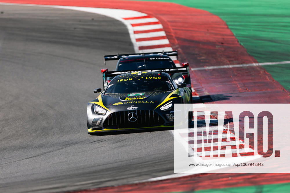 AUTO - ELMS - 4 HOURS OF PORTIMAO 2025 63 BERRY Martin (sgp), HANAFIN Lorcan (gbr), SCHILLER Fabian (gbr), Iron Lynx, Mercedes-AMG GT3 Evo, LMGT3, action during the 4 Hours of Portimao, 6th round of the 2025 European Le Mans Series on the Autodromo Internacional do Algarve from October 16 to 18, 2025 in Portimao, Portugal -