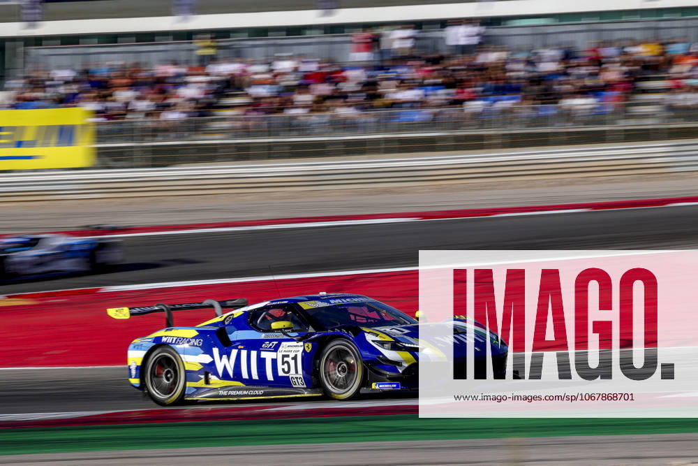 AUTO - MLC 2025 - PORTIMAO 51 COZZI Alessandro (mon), DONNO Eliseo (ita), AF Corse, Ferrari 296 GT3, LM GT3, action during the 6th round of the 2025 Michelin Le Mans Cup on the Autodromo Internacional do Algarve from October 16 to 18, 2025 in Portimao, Portugal - PortimaoPortugal