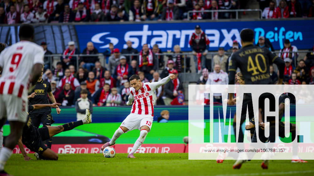 Cologne, Germany 18th Oct 2025 Goal for 1 1 by Said El Mala Köln 1 FC Köln FC Augsburg 18 10 2025