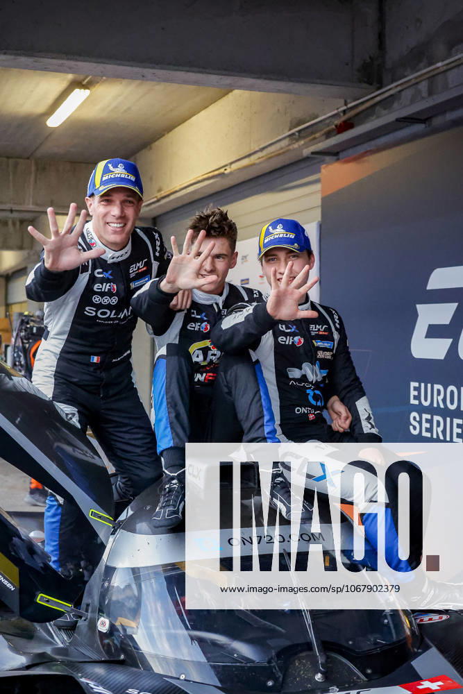 AUTO - ELMS - 4 HOURS OF PORTIMAO 2025 17 CLOSMENIL Adrien (fra), JENSEN Theodor (dnk), LANCHERE Paul (fra), CLX Motorsport, Ligier JS P325, LMP3, portrait during the 4 Hours of Portimao, 6th round of the 2025 European Le Mans Series on the Autodromo Internacional do Algarve from October 16 to 18, 2025 in Portimao, Portugal - PortimaoPortugal