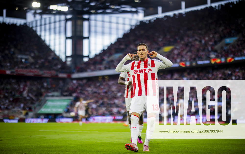 Cologne, Germany 18th Oct 2025 Goal celebration Said El Mala Köln 1 FC Köln FC Augsburg 18 10 2025