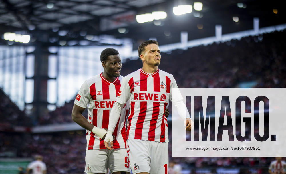 Cologne, Germany 18th Oct 2025 Goal celebration Said El Mala Cologne Ragnar Ache Cologne 1 FC Köln FC Augsburg 18 10 2025