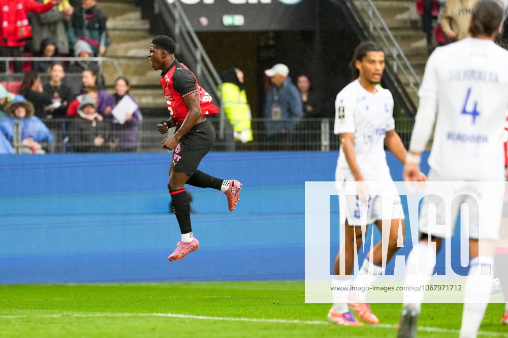 Stade Rennais FC v AJ Auxerre - Ligue 1 McDonald s 2025 2026 07 Breel EMBOLO (srfc) during the Ligue 1 McDonald s match between Rennes and Auxerre at Roazhon Park on October 19, 2025 in Rennes, France. Rennes France