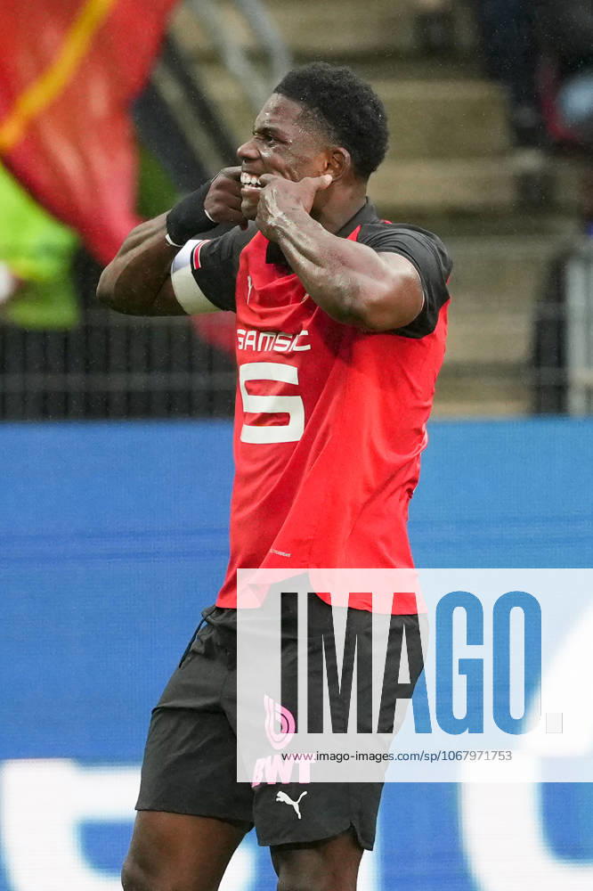 Stade Rennais FC v AJ Auxerre - Ligue 1 McDonald s 2025 2026 07 Breel EMBOLO (srfc) during the Ligue 1 McDonald s match between Rennes and Auxerre at Roazhon Park on October 19, 2025 in Rennes, France. Rennes France