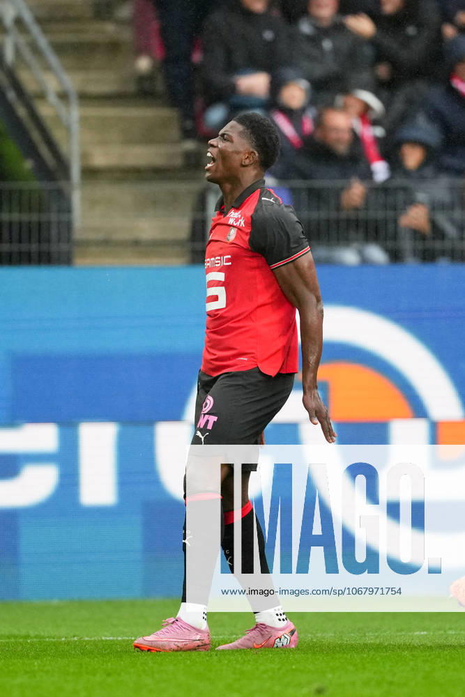 Stade Rennais FC v AJ Auxerre - Ligue 1 McDonald s 2025 2026 07 Breel EMBOLO (srfc) during the Ligue 1 McDonald s match between Rennes and Auxerre at Roazhon Park on October 19, 2025 in Rennes, France. Rennes France