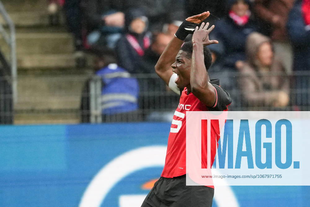 Stade Rennais FC v AJ Auxerre - Ligue 1 McDonald s 2025 2026 07 Breel EMBOLO (srfc) during the Ligue 1 McDonald s match between Rennes and Auxerre at Roazhon Park on October 19, 2025 in Rennes, France. Rennes France