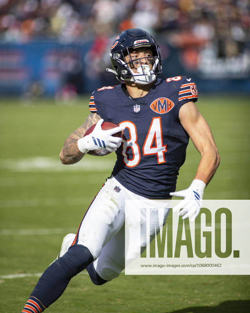 Chicago Bears Colston Loveland (84) in action during the game against the New Orleans Saints in Chicago, IL. CSM Chicago United States of America - ZUMAc04_ 20251019_zma_c04_088