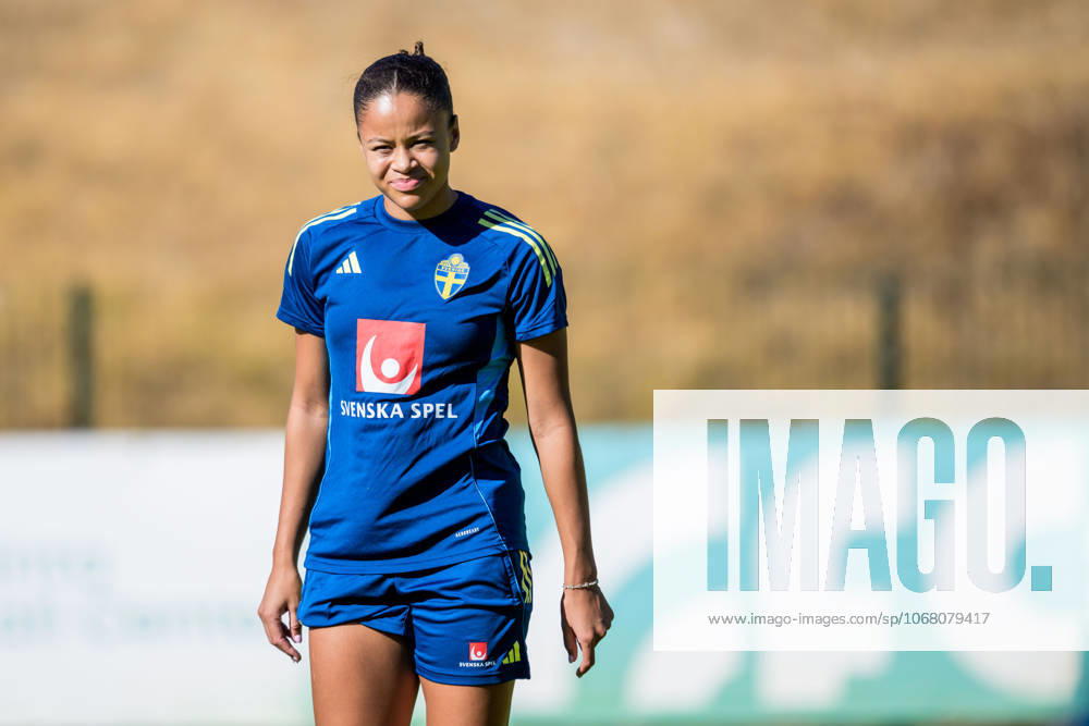 Felicia Schröder of the Swedish women s national football team on October 22, 2025 in Benahavis Photo Ludvig Thunman BILDBYRAN code LT LT0733 fotboll football soccer fotball träning practice training sverige sweden dam bbeng