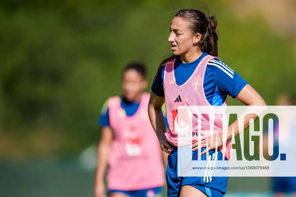 Rosa Kafaji of the Swedish women s national football team on October 22, 2025 in Benahavis Photo Ludvig Thunman BILDBYRAN code LT LT0733 fotboll football soccer fotball träning practice training sverige sweden dam bbeng