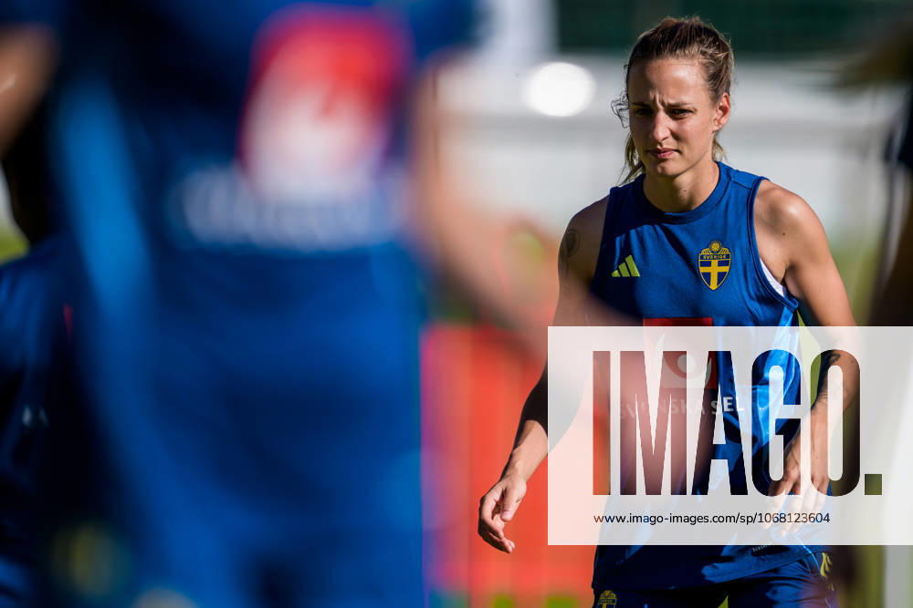 Nathalie Björn of the Swedish women s national football team at a training session on October 23, 2025 in Benahavis Photo Ludvig Thunman BILDBYRAN code LT LT0734 fotboll football soccer fotball träning practice training sverige sweden dam bbeng