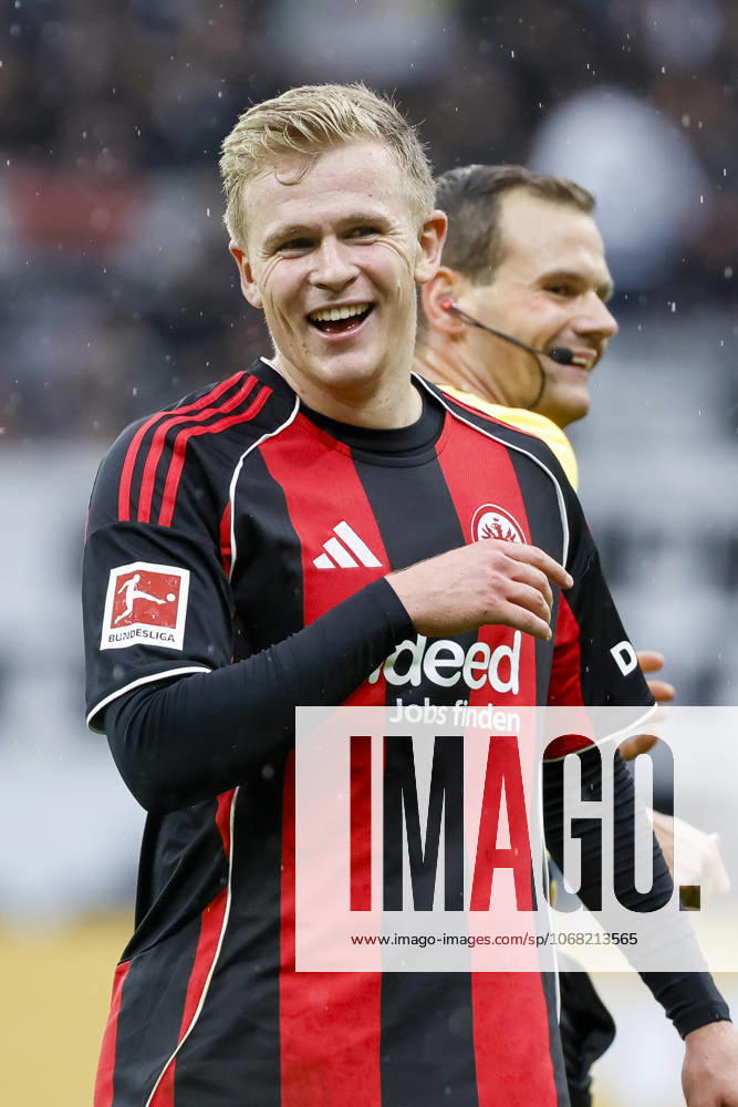 Jonathan Burkardt Eintracht Frankfurt, 09 , Germany, Football, 1 Bundesliga, Matchday 8, 2025 2026, Eintracht Frankfurt vs FC St Pauli, 25 10 2025, Deutsche Bank Park, Frankfurt am Main, Germany Frankfurt am Main Deutsche Bank Park Hessen Germany