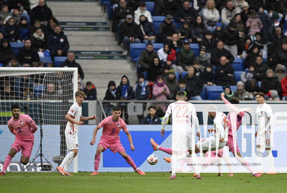 Penalty area scene, goal area scene Goal shot Action Goal chance Julian Niehues 1 FC Heidenheim 1846 FCH 16 TSG 1899 Hoffenheim vs 1 FC Heidenheim 1846 FCH 25 10 2025 DFL REGULATIONS PROHIBIT ANY USE OF PHOTOGRAPHS AS IMAGE SEQUENCES AND OR QUASI VIDEO TSG 1899 Hoffenheim vs 1 FC Heidenheim 1846 FCH